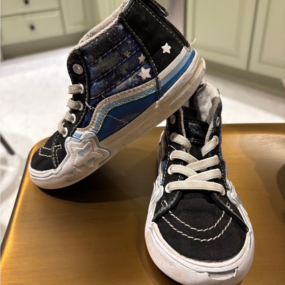 Vans toddler SK8 hi top with glow in the dark details - Picture 4 of 5